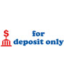 035523 - Accustamp For Deposit Only- 2 Color