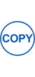 035653 - Accustamp 1 color Copy Stamp 