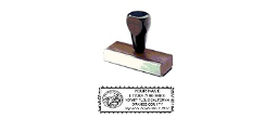 WD_NOTARY1 - CALIFORNIA Notary Stamp, Wood Stamp - 1in x 2-1/4in